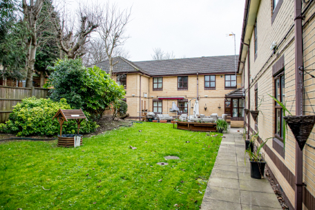 Garden at Ash Grange Care Home
